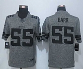 Nike Limited Minnesota Vikings #55 Barr Men's Stitched Gridiron Gray Jerseys,baseball caps,new era cap wholesale,wholesale hats